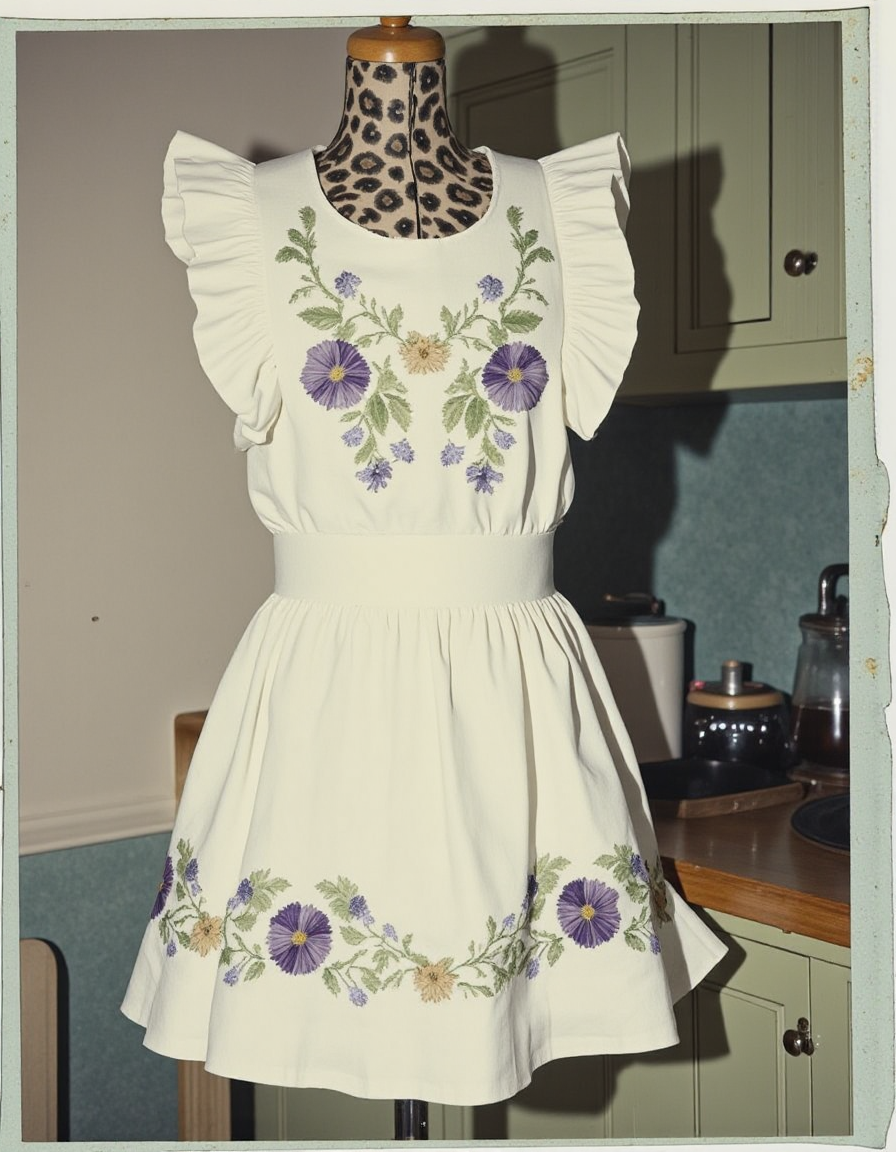Morning Glory Apron